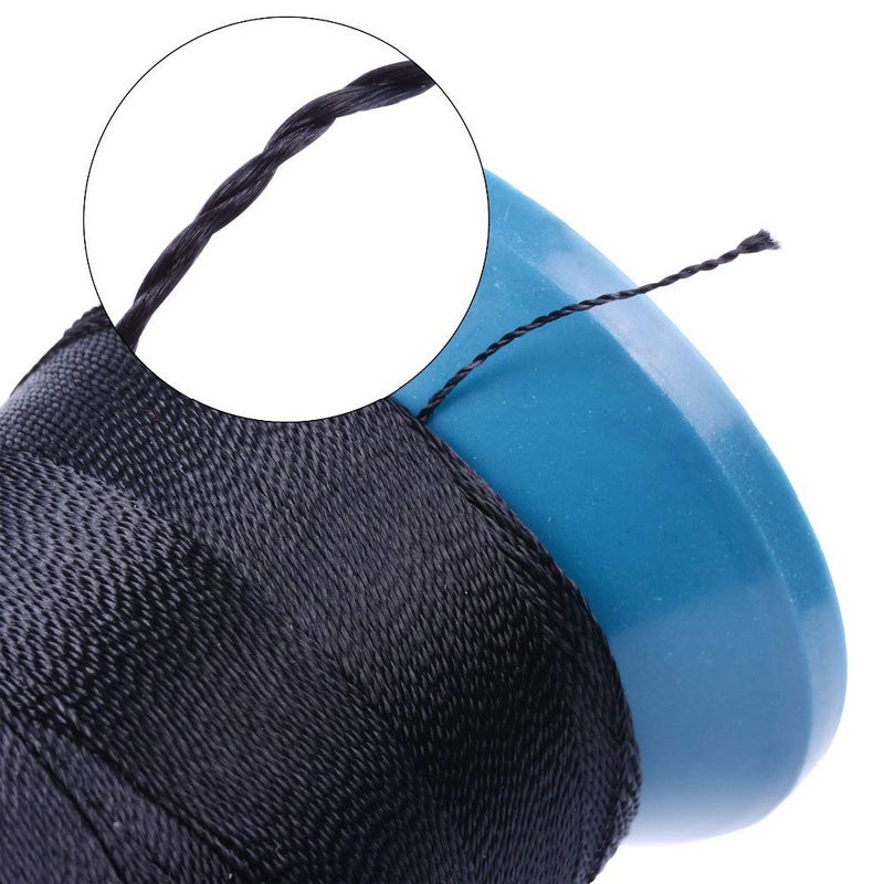 ياتشيو خيط نسج الشعر مع إبر C/J/I/T، طول 1500 ياردة، خيط بوليستر بقوة 210 D، خيط خياطة لصنع الشعر المستعار، طقم وصلات الشعر (أسود) - Image 5